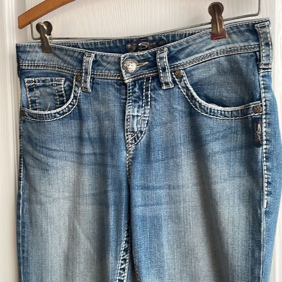 Silver Jean Natsuki Capri/Crop Pants - 29 - Picture 2 of 8